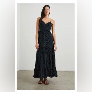 Rails Small Henrietta Dress Black Small Unworn New